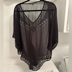 White House Black Market Kimono top with camisole